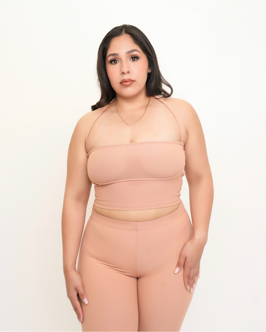 Mesh Top - Latte